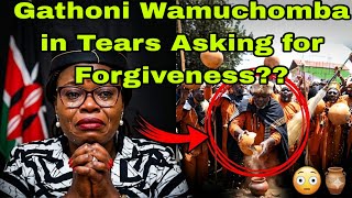 Shocking!Gathoni Wamuchomba in Breaks Down After Agikuyu Elders Curse in Githunguri Kiambu-I’m Sorry
