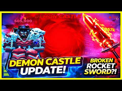 Solo Hunters NEW Demon Castle Update… Rocket Sword Is INSANE! Roblox
