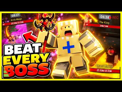 Dungeon Quest Reborn: How To Beat ALL Bosses (0-80) The Ultimate Beginners Guide Tips & Tricks