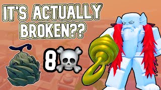 WAS SUNA + GOLDEN HOOK SECRETLY BROKEN THIS ENTIRE TIME? 10K+ DAMAGE GAME! [GPO]