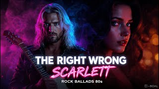 🎸 Hallowind Band - Scarlet - The Right Wrong | Classic American 80s Rock Hits | Power Ballad 80s