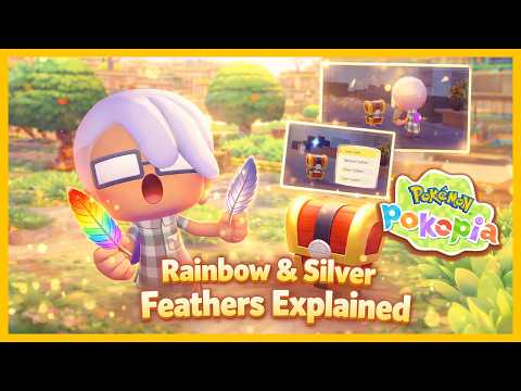 Pokémon Pokopia Guide⚡What to Do With Rainbow & Silver Feathers