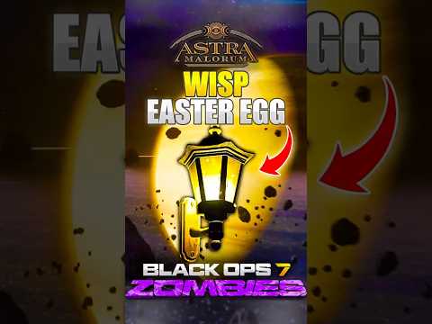 The WORST BO7 Zombies EE So Far (Wisp Easter Egg) #bo7zombies #astramalorum #codzombies #zombiesEE