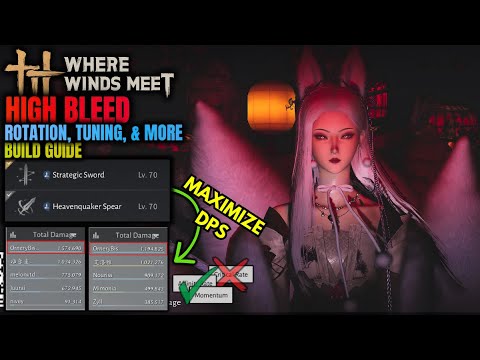 How to CORRECTLY Play Strategic Sword Bleed Build - Guide, Tuning, & Rotation | Where Winds Meet