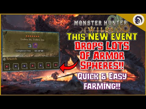 *EASY* Armor Sphere Farming in TU4!! [MH Wilds]