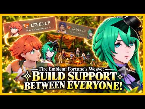 Fire Emblem: Fortune’s Weave FAST Support Farm for Your WHOLE Team!