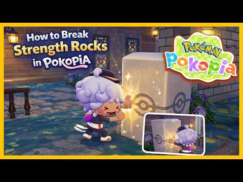How to Break Strength Rocks in Pokémon Pokopia 💥 Recipe Guide