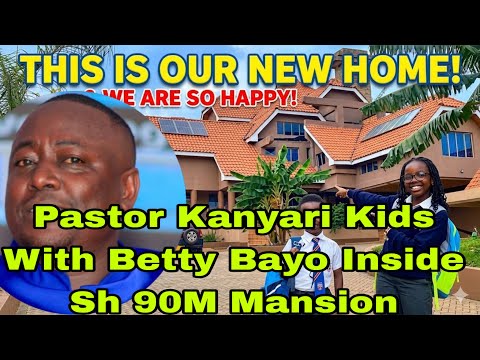 Betty Bayo Kids Give Kenyans A Tour Inside their ksh 90M Mansion in Runda From Pastor Kanyari