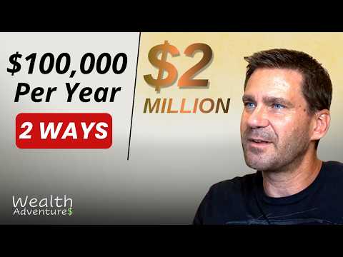 $100,000 a Year From $2 Million — Two Ways to Build It (Which One Survives a Crash?)