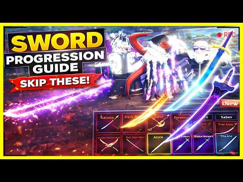 Sailor Piece The ULTIMATE Sword Progression GUIDE (All Locations)  | OP! Skip These Swords! Roblox