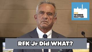 Somehow RFK Jr. is NOT the Worst in the Trump Administration