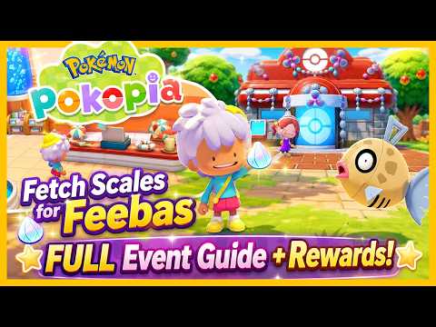 Pokémon Pokopia 🐟 How to Get Feebas & Milotic + ALL Event Rewards! ⭐