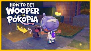 How to Get Wooper in Pokémon Pokopia 🌿 Marshy Tall Grass Habitat Location