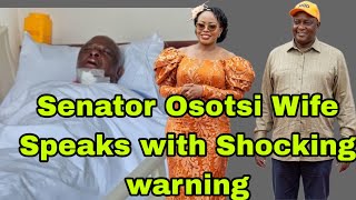 Shocking!Senator Osotsi’s Wife Breathes Fire after Claims that Osotsi was Attacked Over a Woman