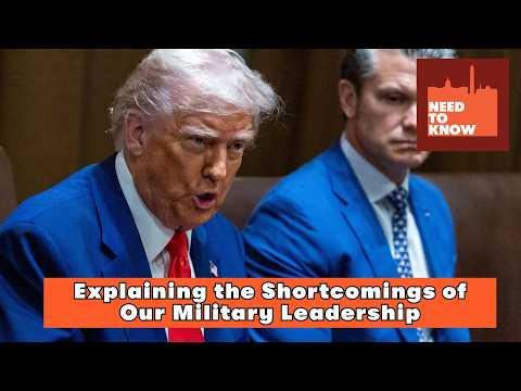 Explaining the Shortcomings of Our Military Leadership