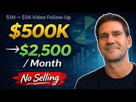 $2,500 a Month From $500K — The Retirement Portfolio for the Majority