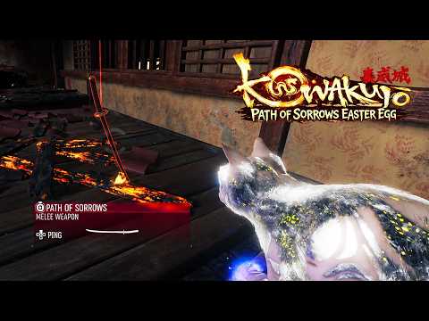 HOW TO UNLOCK THE PATH OF SORROWS IN BLACK OPS 7 KOWAKUJO ZOMBIES!