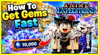 Anime Expedition How to Get Gems FAST Ultimate Guide (Best Method) Tutorial