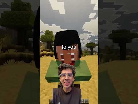 Why Minecraft Villagers should have an AI upgrade #minecraft #gaming #shorts