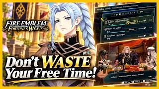 Fire Emblem: Fortune's Weave - STOP Wasting Your Free Time!