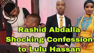 Shocking 😳 Rashid Abdalla Responds to Viral Intimate Moment with Lulu Hassan on Citizen Live Tv