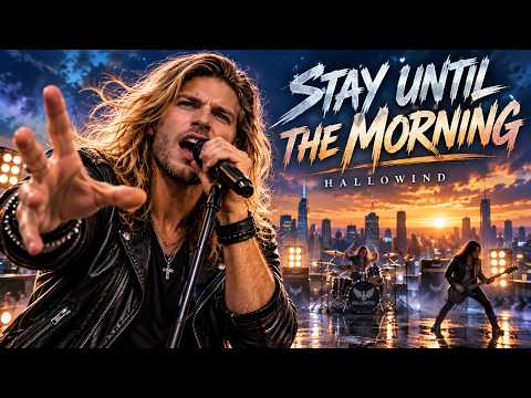 Stay Until the Morning – Hallowind Band | Official Music Video | 80s Hard Rock Power Ballad