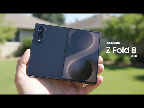 Samsung Galaxy Z Fold 8 (Wide) - First Impressions Are Very Good!