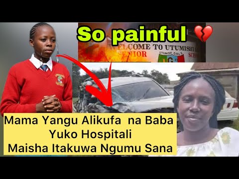 Shocking Words of Utumishi Survivor after Losing Her Mum in Accident on Her way to Save Her-Tears