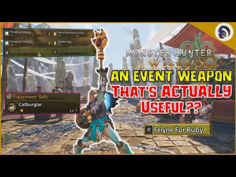 This *NEW* SnS Gives CRAZY Drops! [MH Wilds - Catburglar]