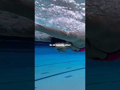 Breath Control AND Butterfly?  #swimwithme #swimming