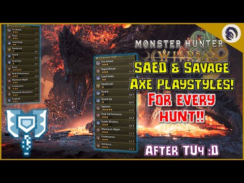 The Only Charge Blade Set Video You'll NEED After TU4! [MH Wilds]