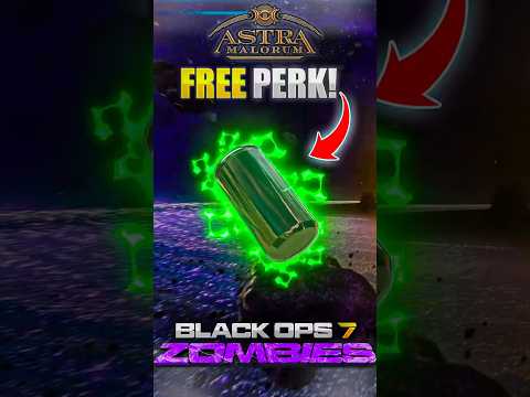 Shoot 5 Skulls for a FREE Random perk in Astra Malorum 🔥 #bo7zombies #blackops7 #codzombies #cod