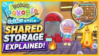 Pokémon Pokopia: Bubbly Basin 🌊 How to Unlock Shared Storage FAST!
