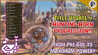 UPDATED *META* Hunting Horn Sets for TU4!! [MH Wilds]