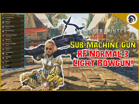 BETTER THAN SPREAD??? Rapid Fire Normal LBG Guide! [MH Wilds]