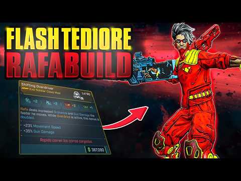 This Tediore Rafa Build is INSANELY FAST! (Flash Tediore Rafa) | Overdriver Rafa - Will it Build