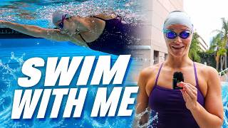 I'm Finally Swimming Hard Again | Full Freestyle Workout (10 Weeks Post Op)
