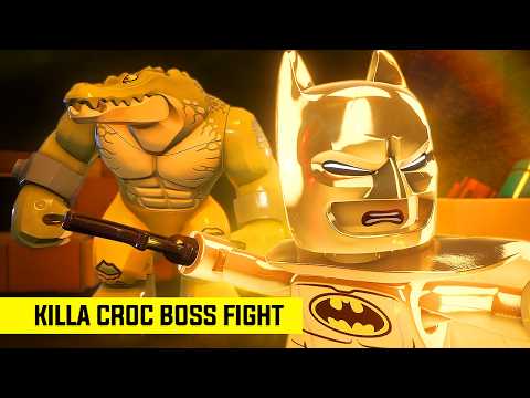 Secret Killa Croc Boss Fight: The Case Of Waylon Jones Quest Guide & Boss Fight [Lego Batman]
