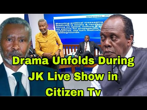 Shock!Angry Cleophas Malala Lectures Jeff Koinanga & Ian Mbugua live on JK Live in Citizen Tv
