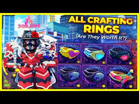 ALL CRAFTING RINGS RANKED IN SOLO HUNTERS (Are ANY Worth Crafting?) Roblox
