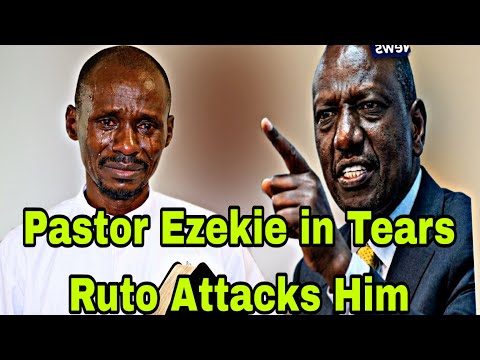 Chaos!Pastor Ezekiel Cries Live Begging After Prophesy on Death of President Ruto-Ruto Attacks Him