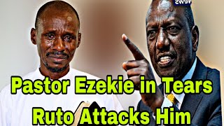 Chaos!Pastor Ezekiel Cries Live Begging After Prophesy on Death of President Ruto-Ruto Attacks Him