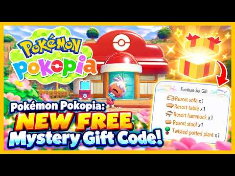 Pokémon Pokopia NEW Mystery Gift Code! 🎁 5 FREE Resort Items