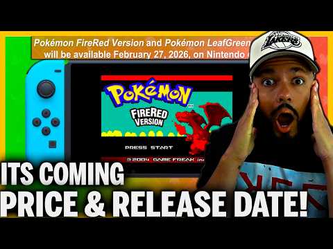 Pokémon FireRed & LeafGreen Switch Announcement (Feb 27 Drop?) 🔥 All Details You Need!