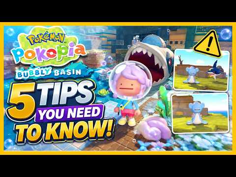 5 Pokémon Pokopia Bubbly Basin Tips I WISH I Knew Earlier