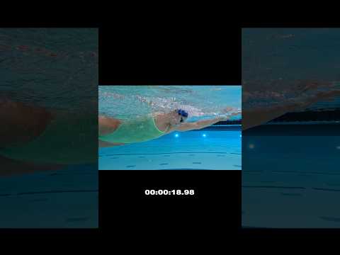 Cruise a 100 free at 1:06 pace with me from Swim With Me EP19 💦 #swimming
