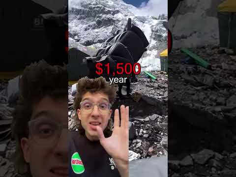Mount Everest is expensive bruh #mounteverest #finance #money #shorts