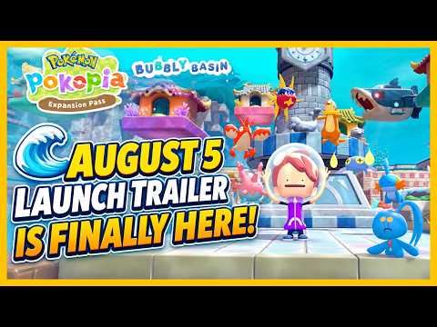 Pokémon Pokopia Bubbly Basin 🌊 NEW Extended Trailer + Everything We Learned
