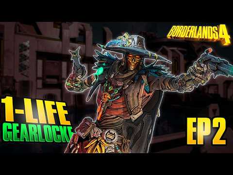 I beat Sol with ONLY Grey Gear?! 1-Life Gearlocke EP 2 Pt 2 | Borderlands 4 Allegiance Challenge Run