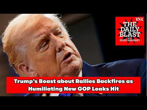 The Daily Blast: Trump’s Boast about Rallies Backfires as Humiliating New GOP Leaks Hit